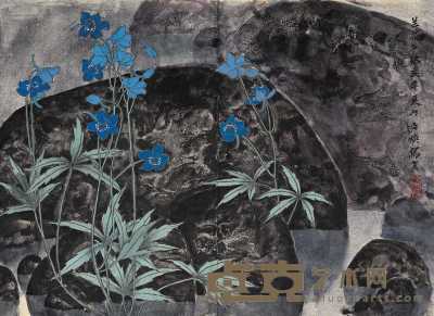 赵秀焕 癸亥（1983）年作 兰花 镜心 32×44cm